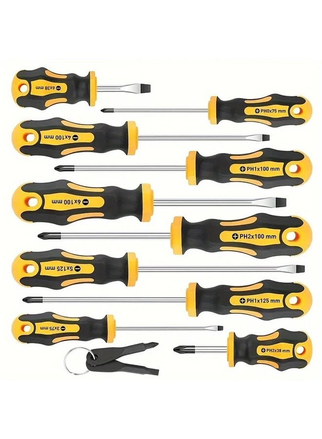 1 Box Professional Magnetic Screwdriver Set Torx Phillips Hex Keys Impact Resistant Case - Image 3