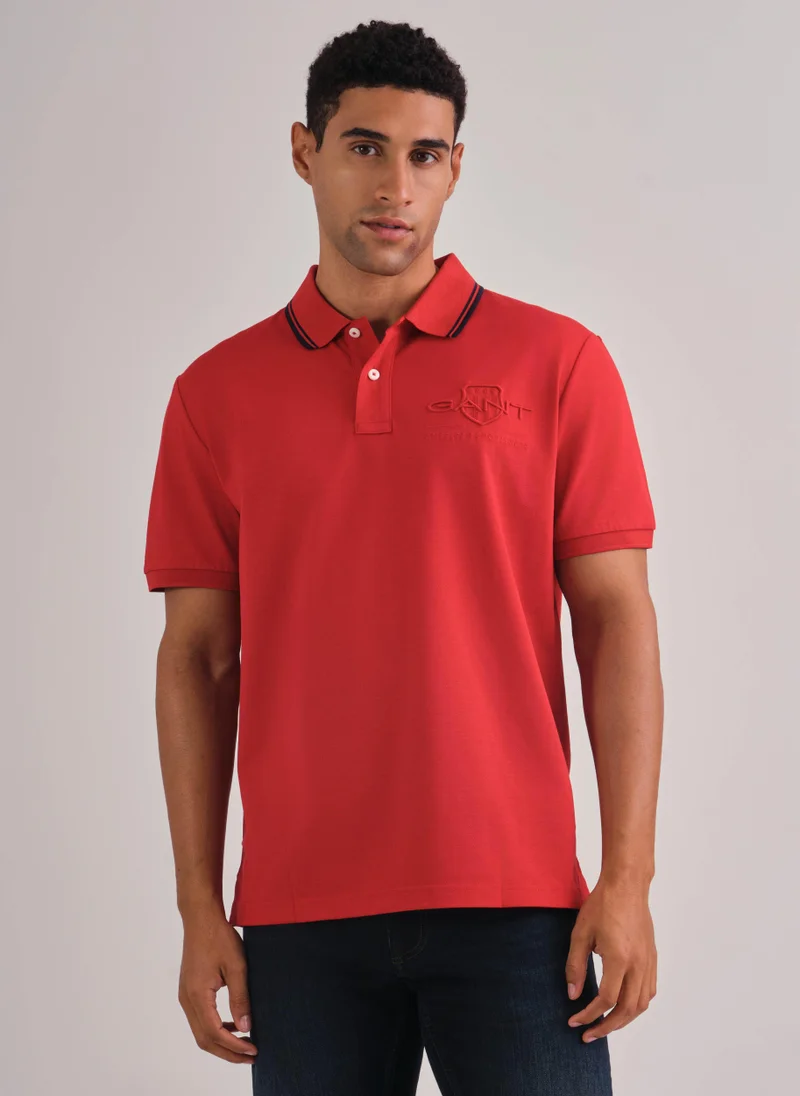 غانت Gant Contrast Tipping Pique Polo