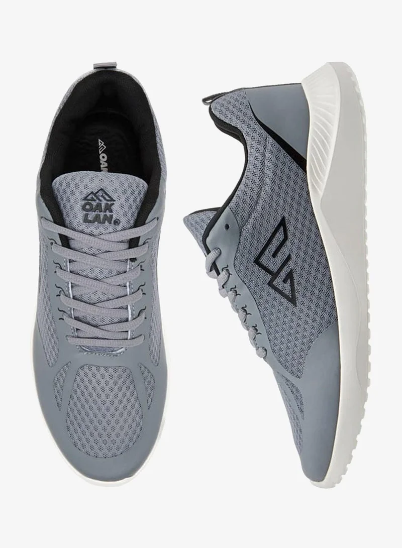 Oaklan by Shoexpress Men Textured Sports Shoes with Lace-Up Closure