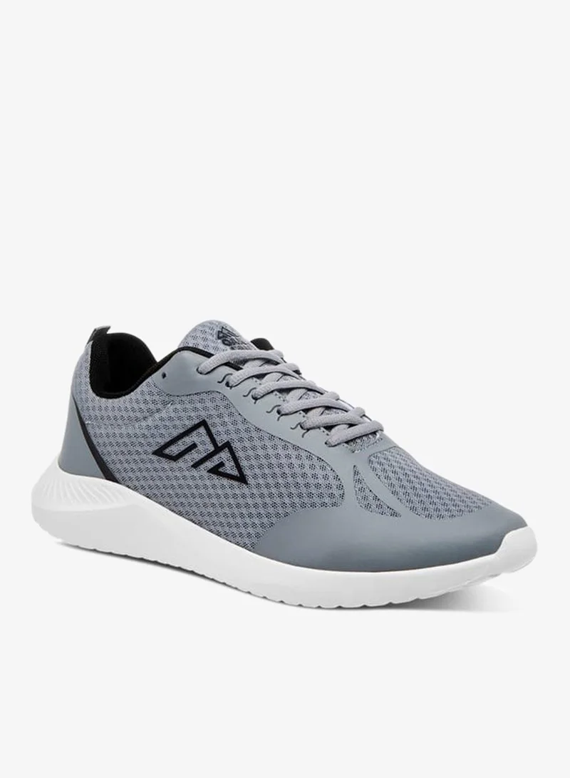 Men Textured Sports Shoes with Lace-Up Closure