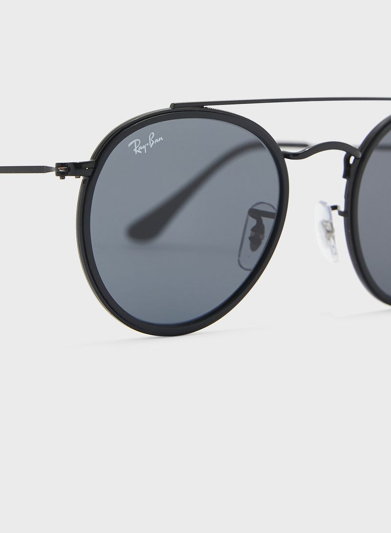 Ray-Ban 0Rb3647N Round Sunglasses - Image 3