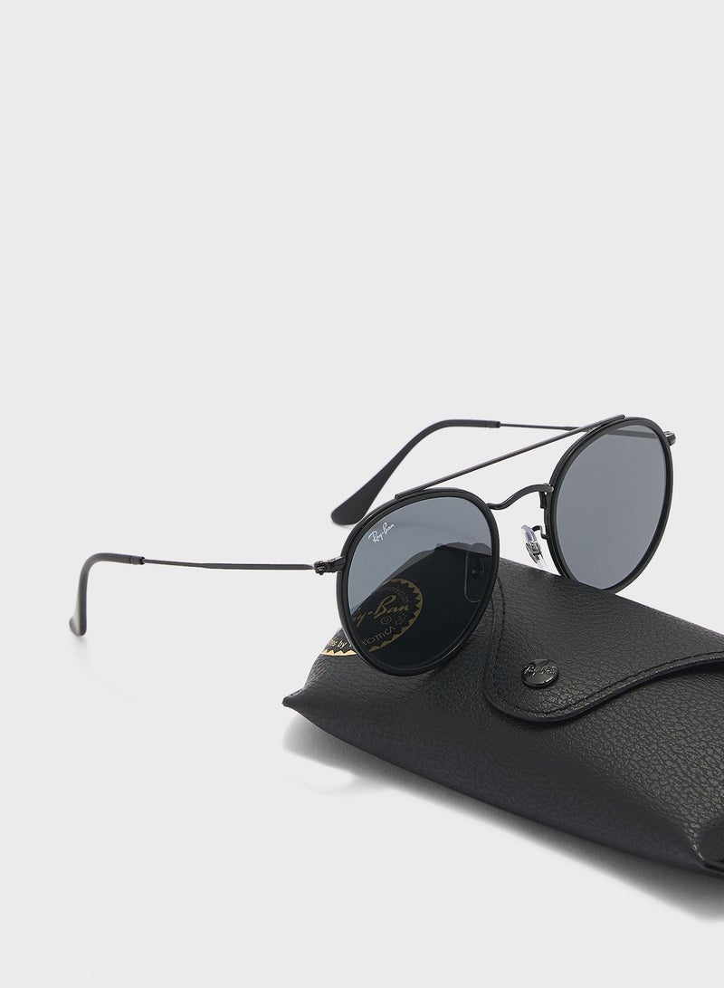 Ray-Ban 0Rb3647N Round Sunglasses - Image 4