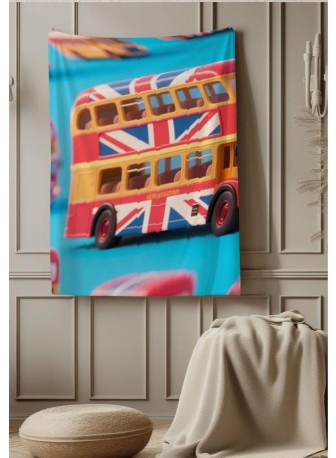 general Baby and children's cartoon flannel thin blanket (warm and comfortable, suitable for sleep, game use) 70cm*100cm - Image 2