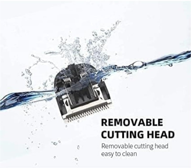 Divine Quest JN SUPPLIER Professional Hair Clipper Vintage Design 1500mAh Cordless Trimmer with Stainless Steel Blades Bronze - Image 4