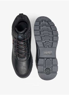 LBL by Shoexpress Men Panelled Lace-Up Chukka Boots  - Image 4
