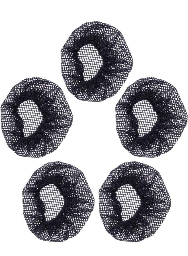 PALMATE12 Pcs Hair Nets for Buns Elastic Hair Nets for Women Ballet Hair Bun Cover for Girls Hair Nets Food Service,Dance Hair Cover Hairnets Bun Cover - Image 2