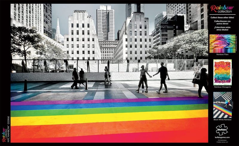 Buffalo Games - Mick Mick NYC - NYC Rainbow - 300 Piece Jigsaw Puzzle for Adults Challenging Puzzle Perfect for Game Nights - Finished Size is 21.25 x 15.00 - Image 5