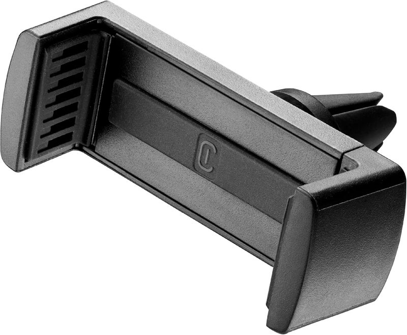 Cellularline Air Vent Car Phone Holder, 360° Rotating Smartphone Mount with Secure Two-Side Grip, Compact Universal In-Car Holder - Image 1