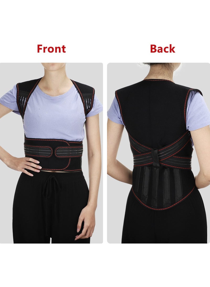 general Self-Heating Magnetic Shoulder & Back Support Brace - Multi-Size Neck Shoulder Heat Therapy Wrap for Pain Relief & Muscle Relaxation - Image 4