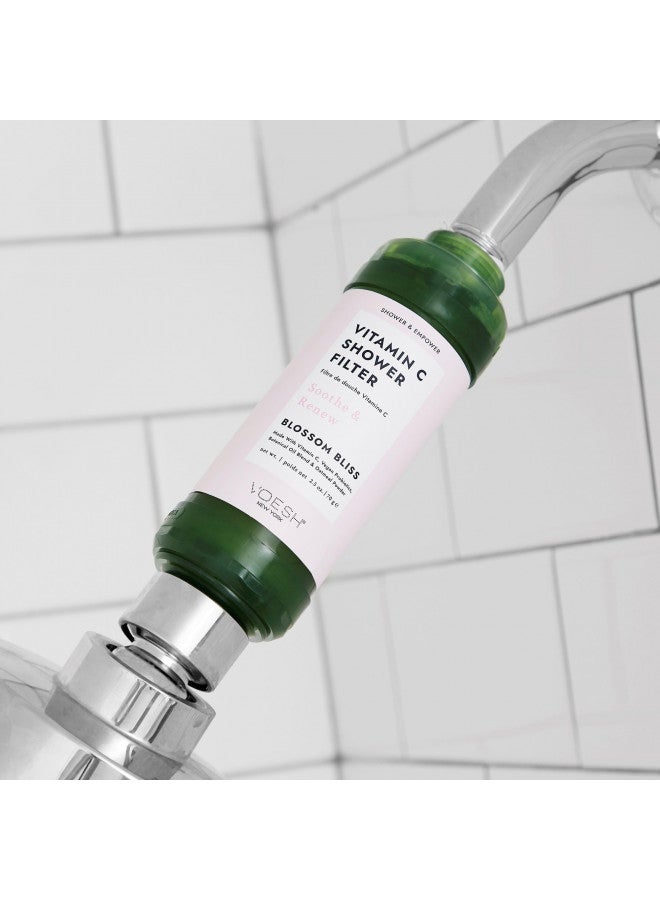 VOESH Vitamin C Shower Filter, Blossom Bliss, Shower Aromatherapy, Water Purifier, Water Softener, Vegan Probiotics, Spa Shower Head, Water Filter, Shower Self-Care - Image 2