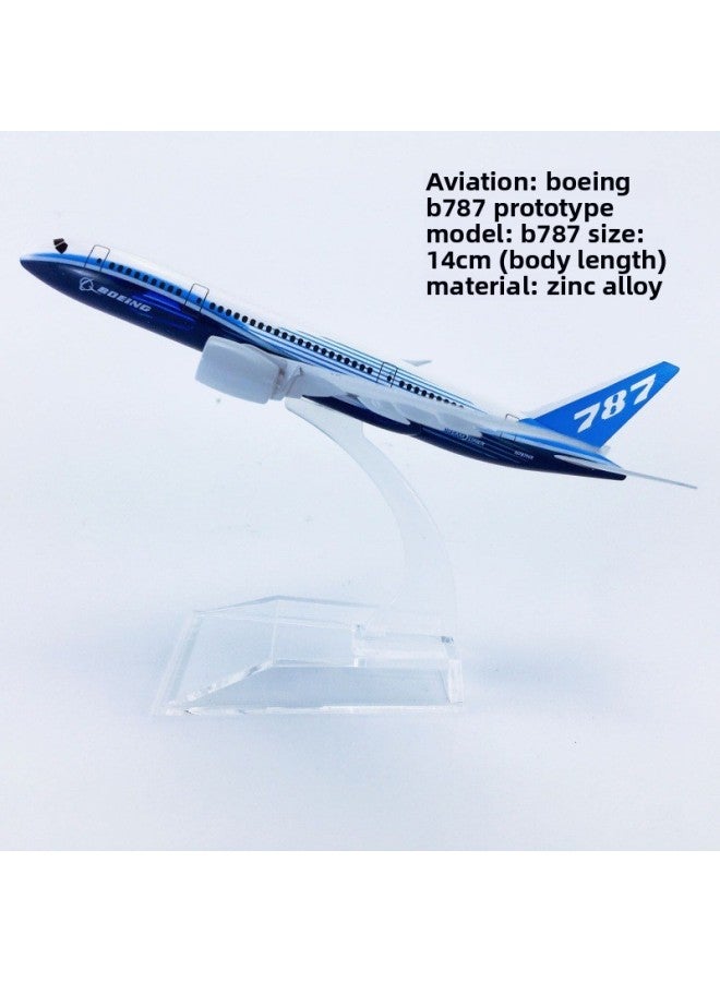 Special Offer-Alloy China Southern Airlines China Eastern Airlines Hainan Airlines Sichuan Airlines Simulation Aircraft Model-Color:14cmb787 Prototype  - Image 1