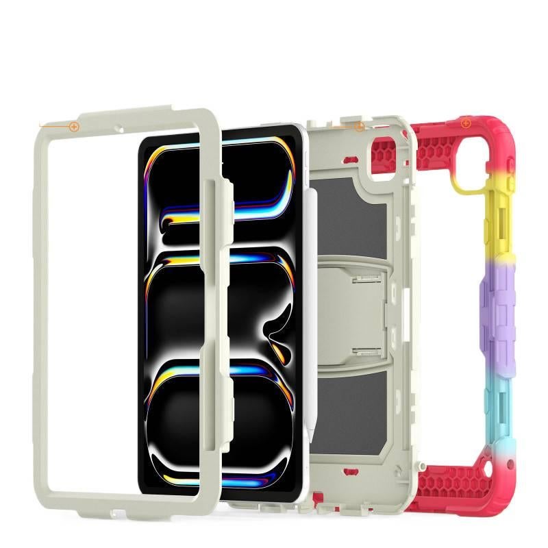 DGG Red Smart iPad Case Compatible with iPad Air 13 / iPad Air with Pencil Holder - Image 4