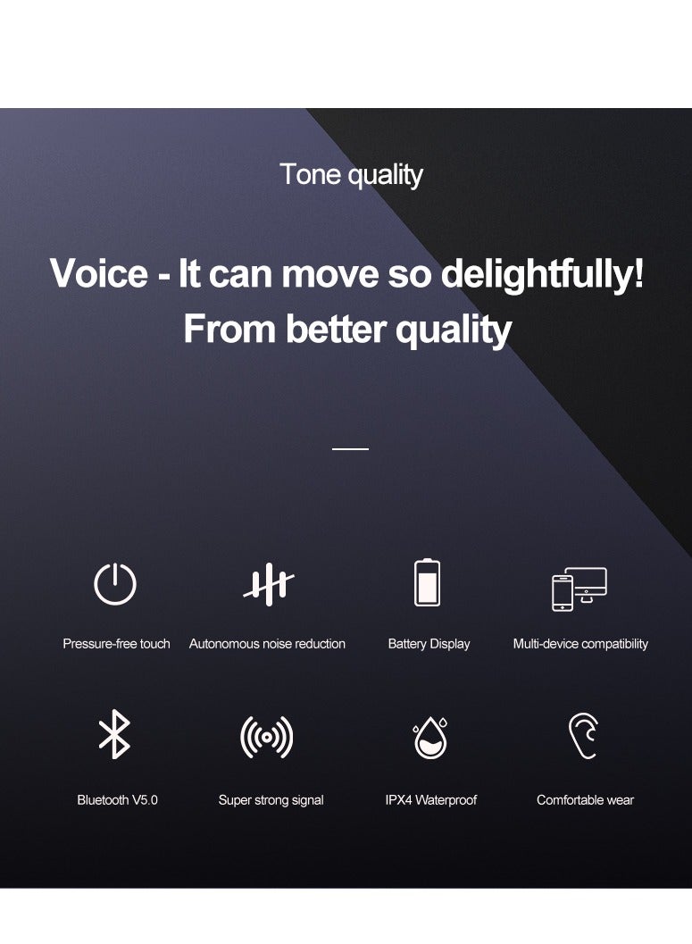 Raxoom Earphones wireless ,Bluetooth 5.0 ,Power Bank.Charger - Image 3