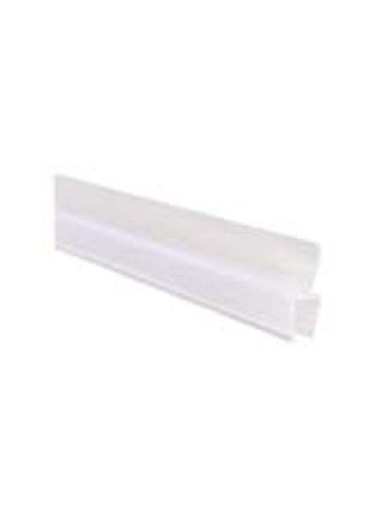 KNP KNP Center Lip Glass Door Seal is designed to provide a reliable seal for glass doors enhancing insulation and improving energy efficiency With an 8mm width this seal effectively minimizes air and water leakage while also reducing noise and improving overall comfort in your space.  - Image 1
