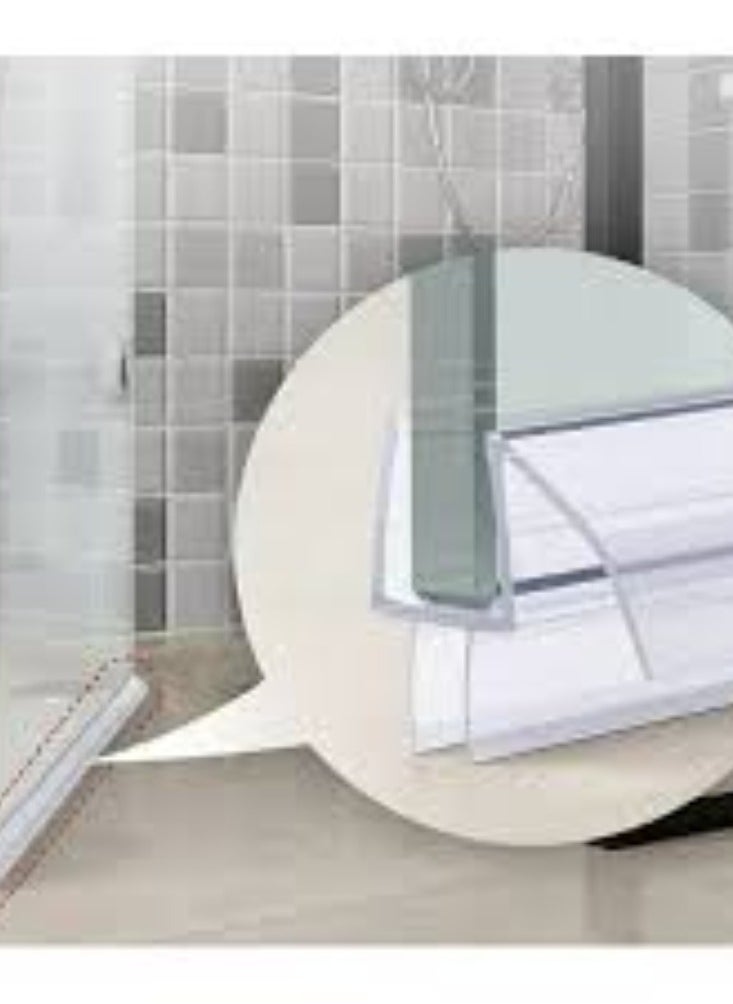 KNP KNP Center Lip Glass Door Seal is designed to provide a reliable seal for glass doors enhancing insulation and improving energy efficiency With an 8mm width this seal effectively minimizes air and water leakage while also reducing noise and improving overall comfort in your space.  - Image 3