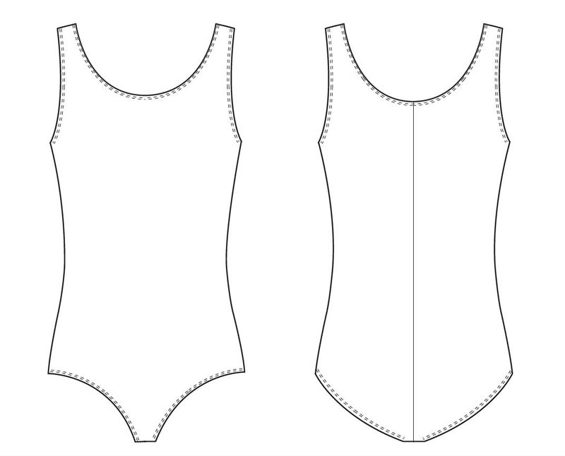Bloch Dance Women's Faire Microlux Tank Leotard, Burgundy, Medium - Image 2