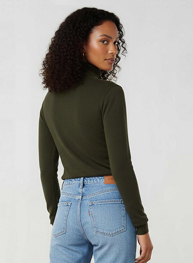 2Xtremz Textured High Neck Tricot Sweater - Image 3
