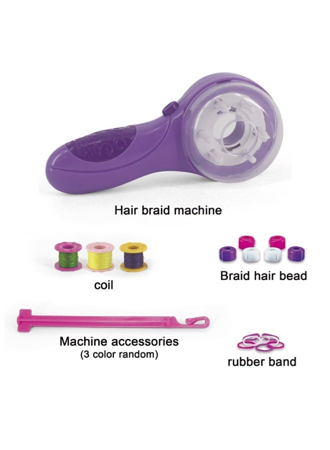 لعبة جديلة الشعر للبنات  أداة مبتكرة لتصفيف الشعر وتزيينه بسهولة - Image 2