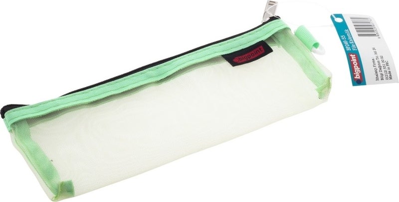 Bigpoint File Pencil Case Green 12-Pack 
