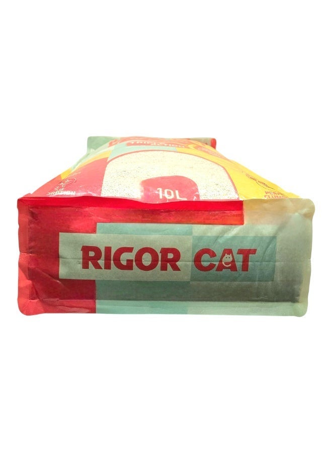 ريجور رمل قطط 10لتر برائحة البرتقال ثلاثي الفاعلية - Image 5