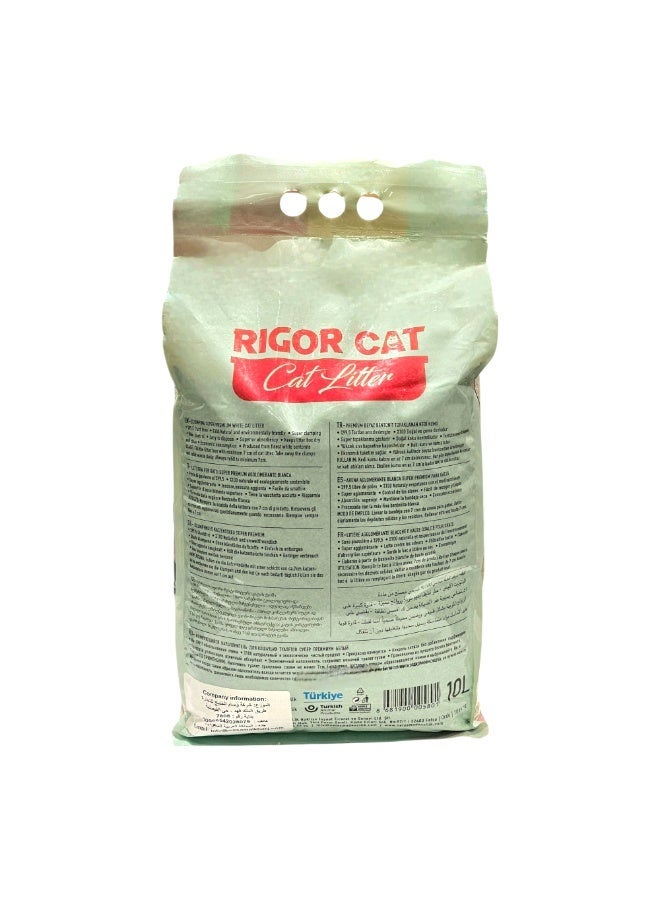 ريجور رمل قطط 10لتر برائحة البرتقال ثلاثي الفاعلية - Image 4