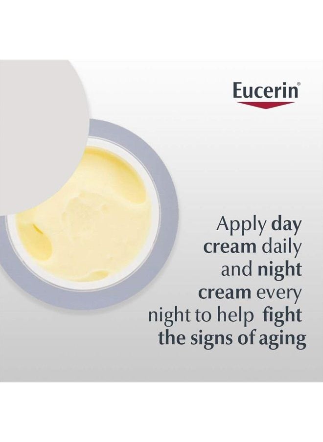 Eucerin Q10 Anti Wrinkle Face Cream Bundle, Day Cream and Night Cream For Face, 1.7 Ounce (Pack of 2)  - Image 4