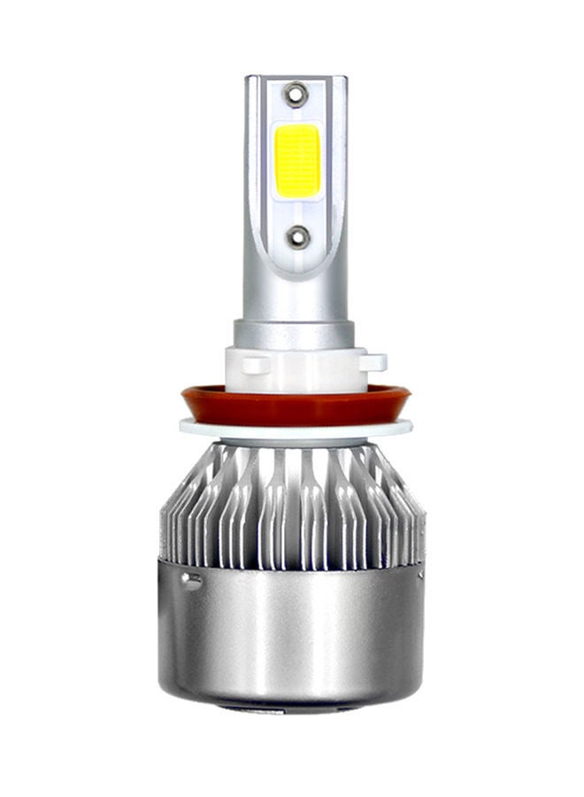 NIBEMINENT 1Pcs Car LED Headlight Driving Light Headlamp Bulb All-in-one Conversion Kit H11 18W 6000K 3000LM  - Image 2