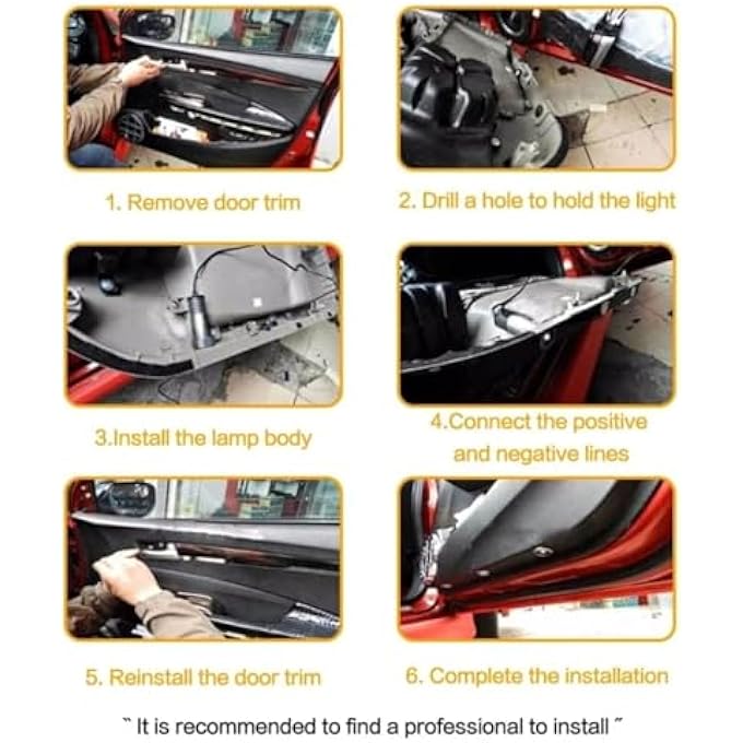 Vierex Fit For Nissan Patrol Y61 Super Safari Desert Logo Welcome Door Logo Light Special Design For Super Safari Group Y61 Accessories NoFade Glass Lens Hd Projector Light 2Pc Set - Image 4