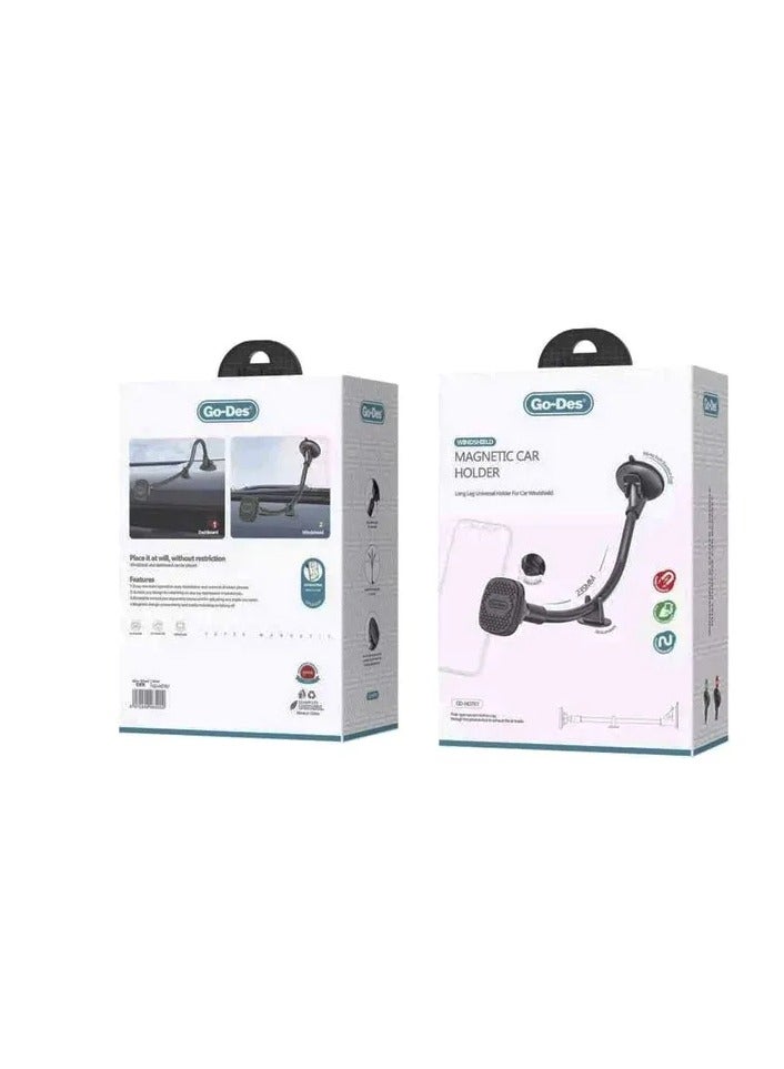 Go-Des Windshield Car Mount Holder – For All Types Of Smartphones - Image 1