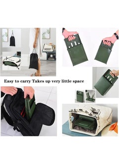 bosig Bosig Mini Portable Folding StoolPortable CollapsibleApply Tocamping Garden Fishing Hiking Travel BbqCar Home Garden Sparewait Metal 12 Cm 8 Cm Multicolor  - Image 4