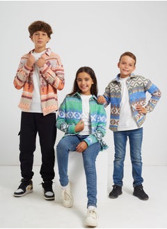 Girls  Wool Jacket - Green