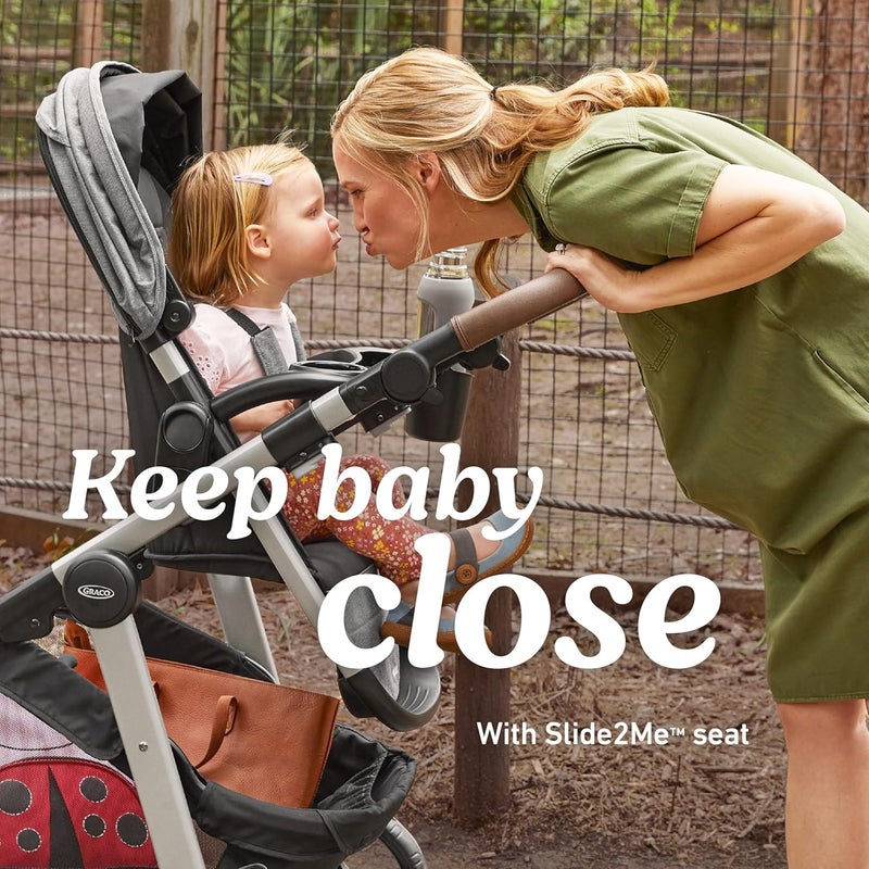 Graco Modes Nest2Grow Travel System with Expandable Double Stroller - Image 4