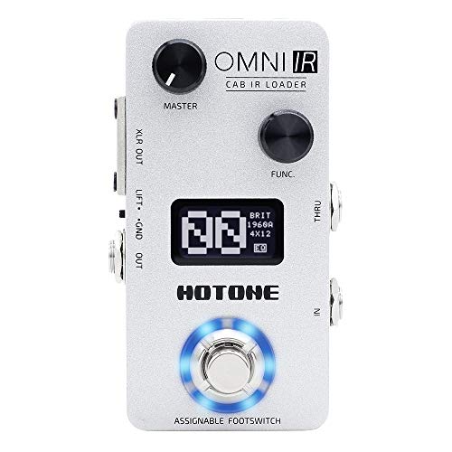 Hotone Omni IR Cab Impulse Response Cabinets Speaker Simulation Guitar Bass Effects Pedal - Image 1