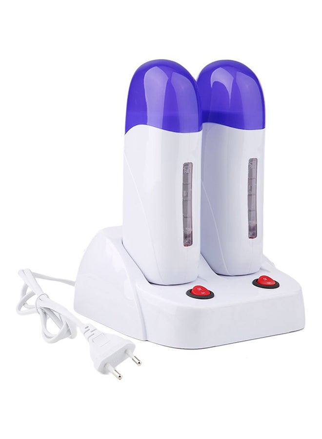 Double Roll Refillable Wax Hair Remover Machine - Image 1