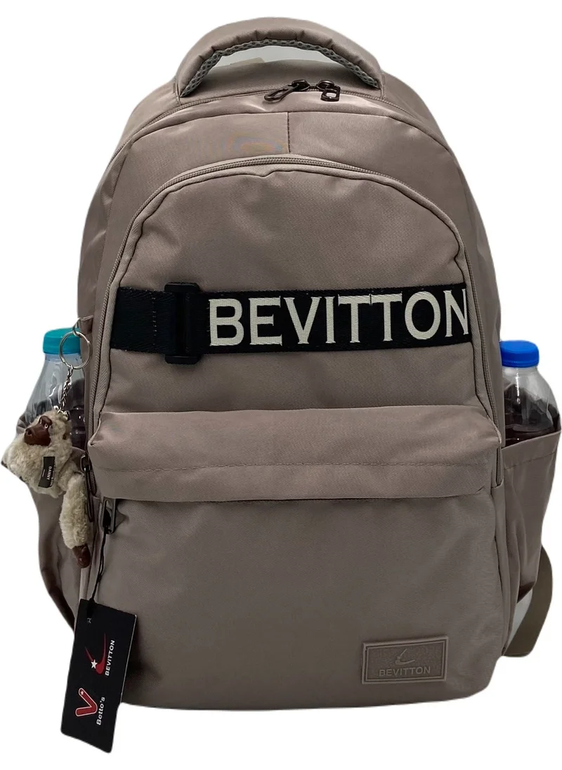 Bevitton Water Repellent Fabric Mink School Backpack 34200