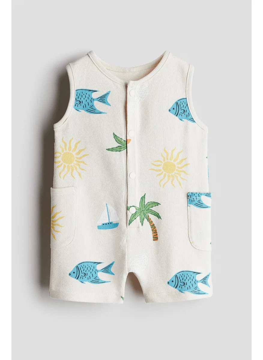 H&M Terry Romper Suit