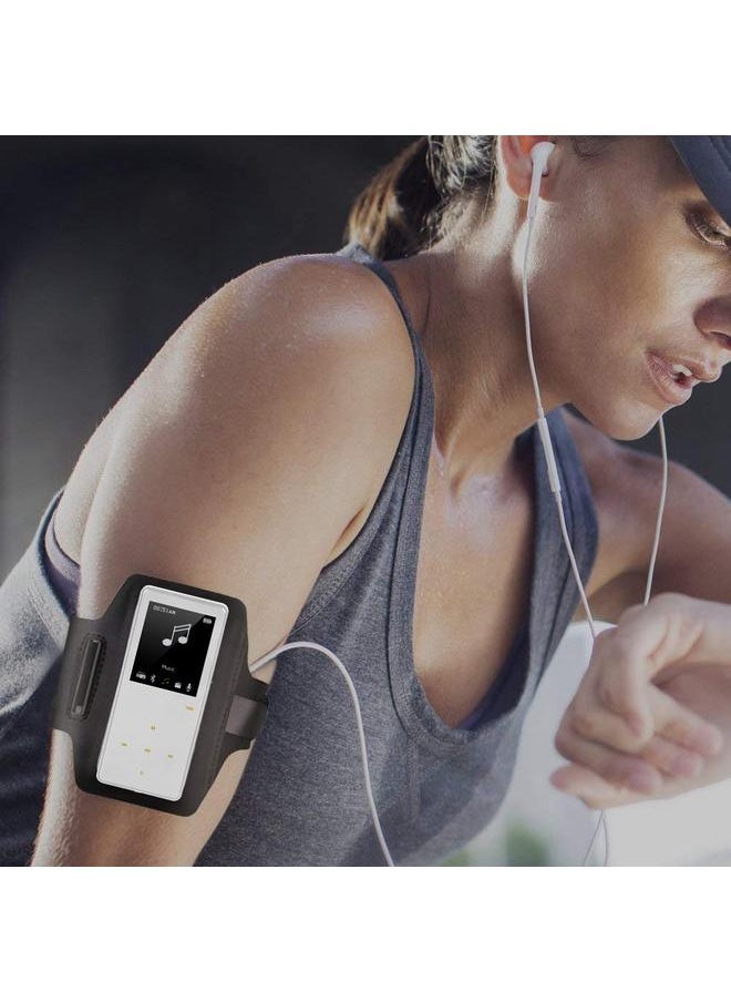 Thoraya 8G Portable Mini Bluetooth HIFI Lossless MP3 Music Player with Touch Screen TF Card (Silver)  - Image 3