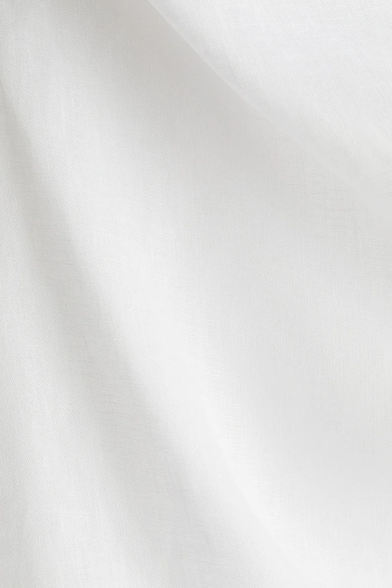 H&M Linen bandeau dress