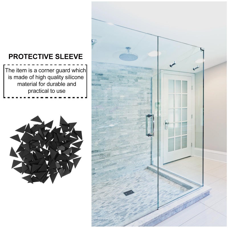Transparent Plastic Table Corner Protectors 100Pcs Edge Guards Furniture Safety Anti Collision Bumpers - Image 4