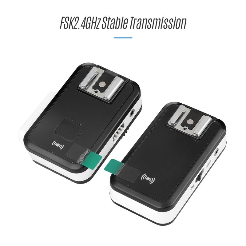 NiceFoto Wireless Transmitter Hot Shoe Mount 2.4GHz Connection - Camera Control Photography System for Canon Nikon Compatible Cameras - Image 5