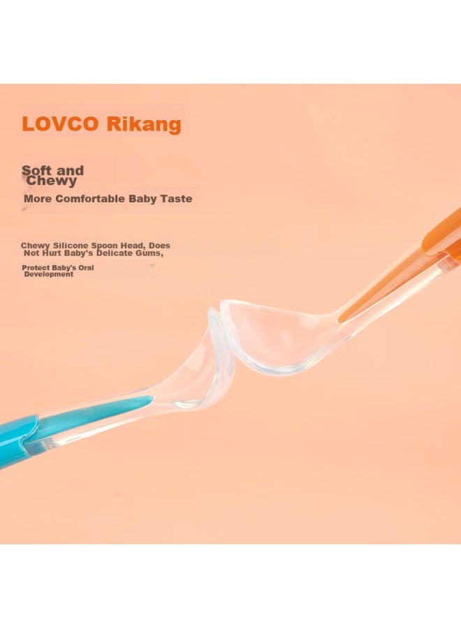 Rikang Silicone Spoon, Newborn Spoon, Small Soft Spoon, 0 Months And Above, Rk-3770 - Image 4