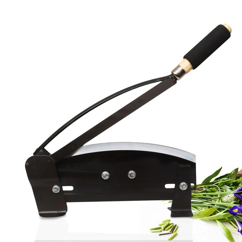 قاطع سيقان الزهور من الفولاذ المقاوم للصدأ 14 بوصة - قاطع باقات ثقيل مع قفل أمان - مثالي لمصممي الزهور والبستانيين