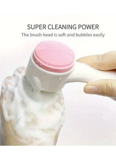 MOSH Silicone Facial Care Set (6 Pieces) - Hypoallergenic Deep Cleansing Brush Set Includes Spa Mask Brush, Soft Velvet Headband, Gentle Exfoliating Brushes, Portable Skin Care Tools for Women. Perfect as a gift, made of acrylic, fragrance free  - Image 5