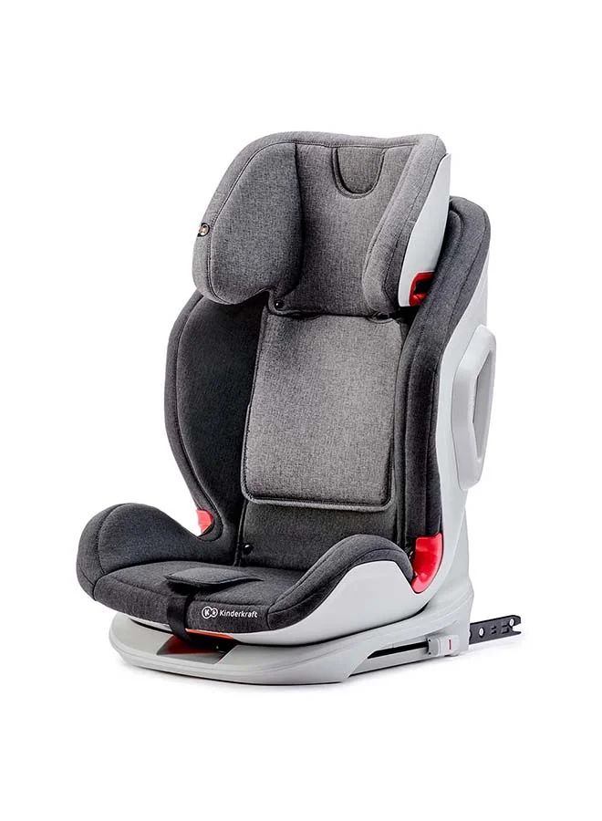 Kinderkraft Car Seat Oneto3 With Isofix System Black/Grey, 0 - 2 Months