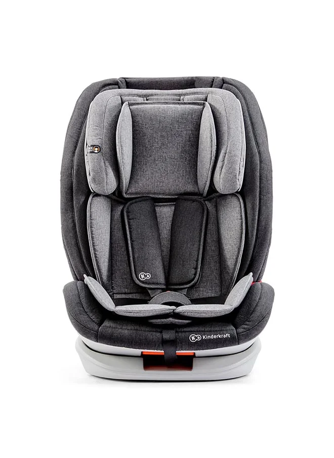 Kinderkraft Car Seat Oneto3 With Isofix System Black/Grey, 0 - 2 Months