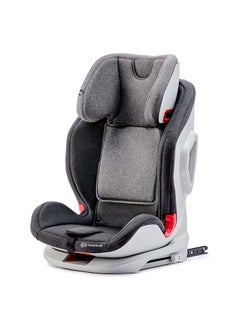 Kinderkraft مقعد سيارة Oneto3 مع نظام Isofix - أسود ورمادي  - Image 3