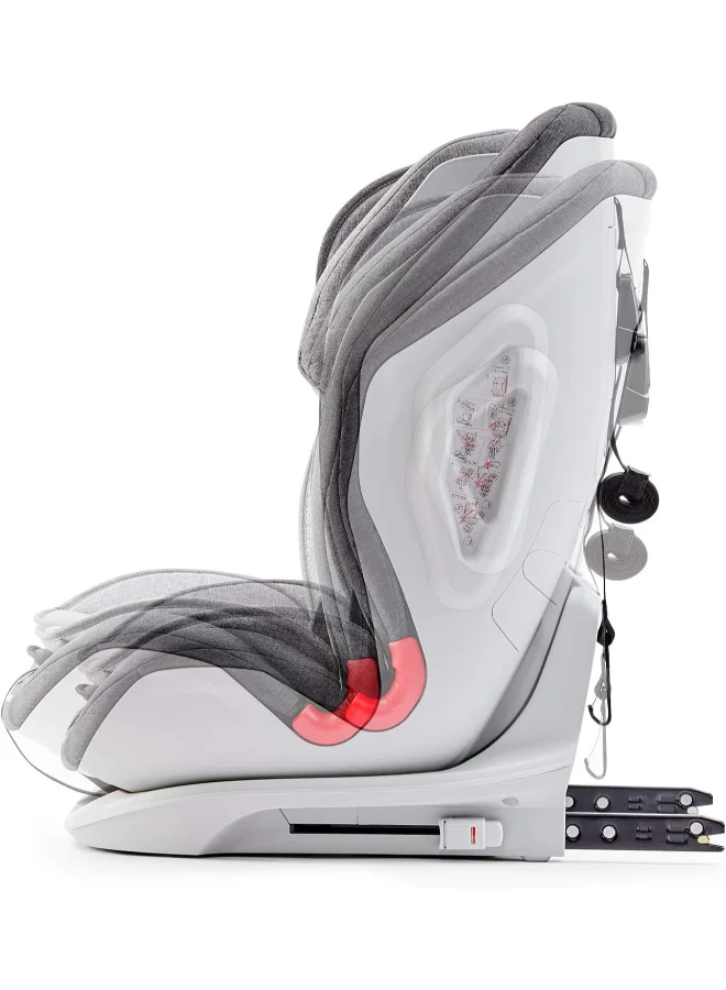 Kinderkraft Car Seat Oneto3 With Isofix System Black/Grey, 0 - 2 Months