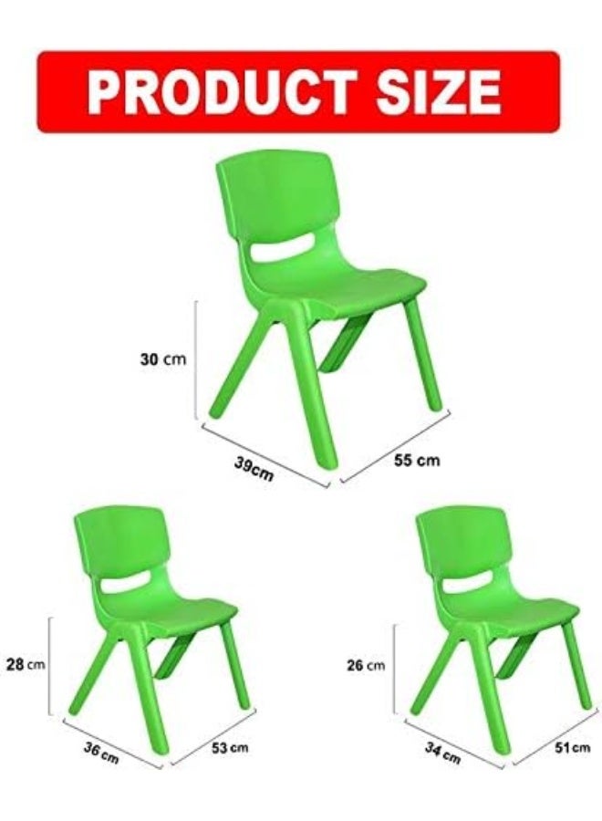 Rainbow Toys RBW TOYS Chair For Kids Children can lift Study Chair, Kids Chair Ergonomic Design School Students Writing for Boys & Girls, Small, convenient, stable, stylish and durable (Green, 28) - Image 5