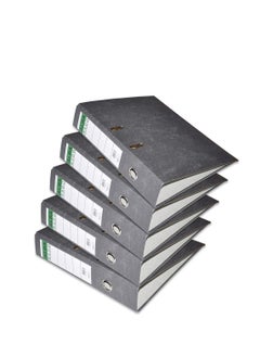 Alba Rado ALBA RADO Lever Arch Box Files, Foolscap Size(210x330mm), 8cm Spine Size, Fixed Mechanism 5 pcs  - Image 1
