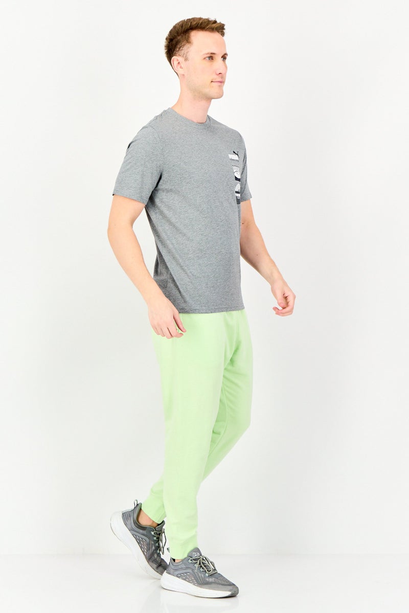 PUMA Men Sportswear Fit Short Sleeve Outdoor T-Shirt, Grey - Image 4